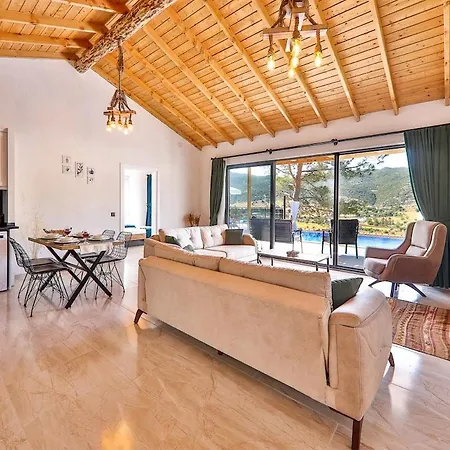 Doga Manzarali Kozalak Kalkan Apartment